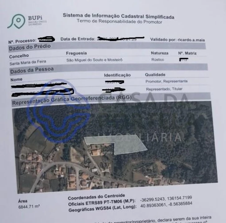 Terreno para Venda em São Miguel do Souto e Mosteirô Foto 14