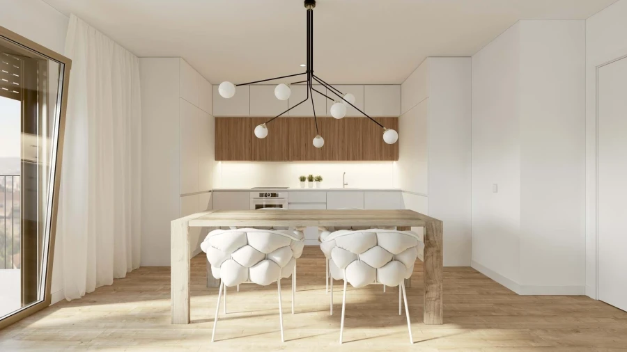 Apartamento T2 para Venda em Santa Clara-A-Nova e Gomes Aires