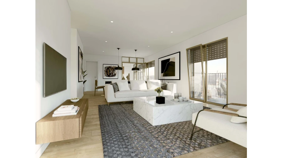 Apartamento T2 para Venda em Santa Clara-A-Nova e Gomes Aires