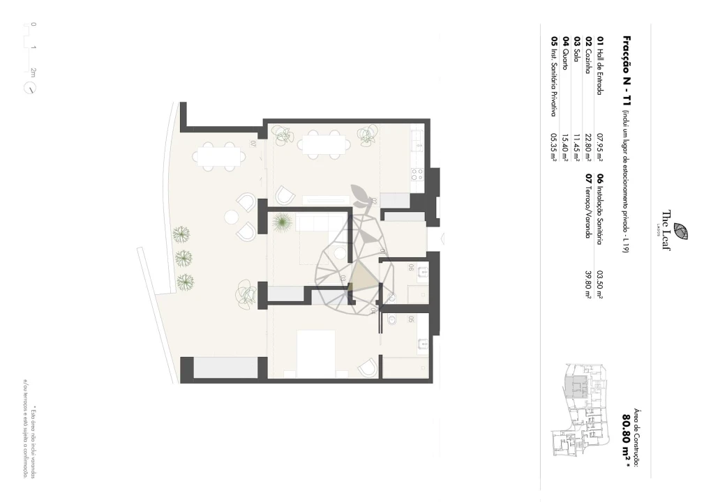 Apartamento T2 para Venda em Lagos (São Sebastião e Santa Maria) Foto 3