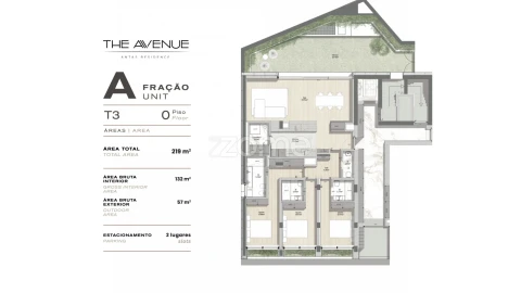 Apartamento T3 para Venda em Paranhos