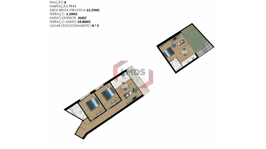 Apartamento T2 para Venda em Cedofeita, Santo Ildefonso, Sé, Miragaia, São Nicolau e Vitória Foto 9