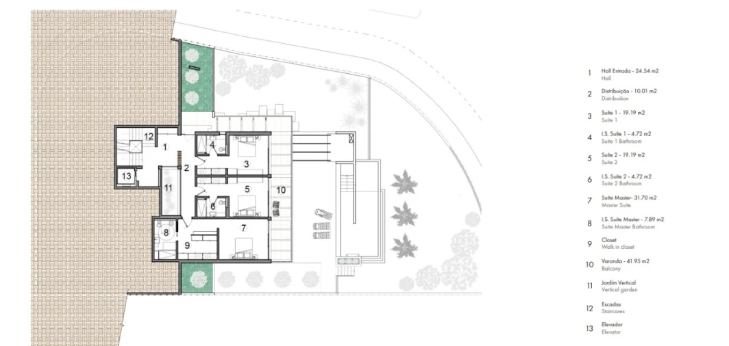 Moradia T3 para Venda em Prazeres Planta 1
