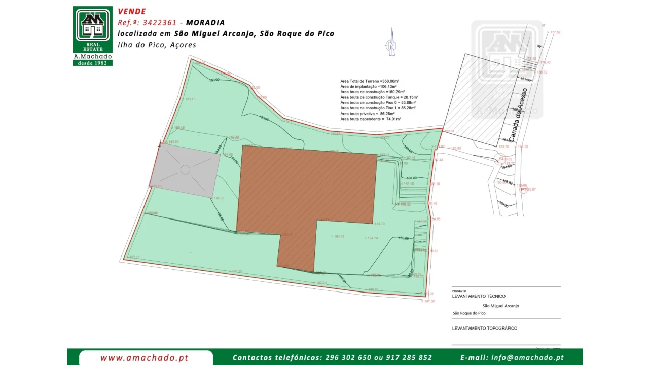 Moradia T2 para Venda em São Roque do Pico Foto 30