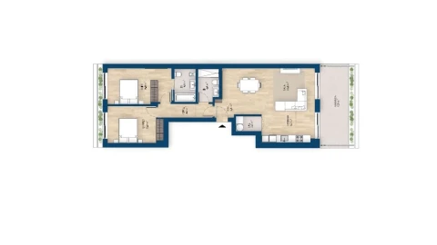 Apartamento T2 para Venda em Canidelo
