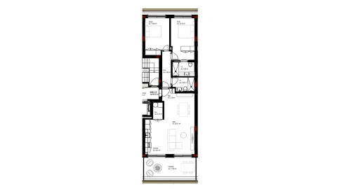Apartamento T2 para Venda em Canidelo