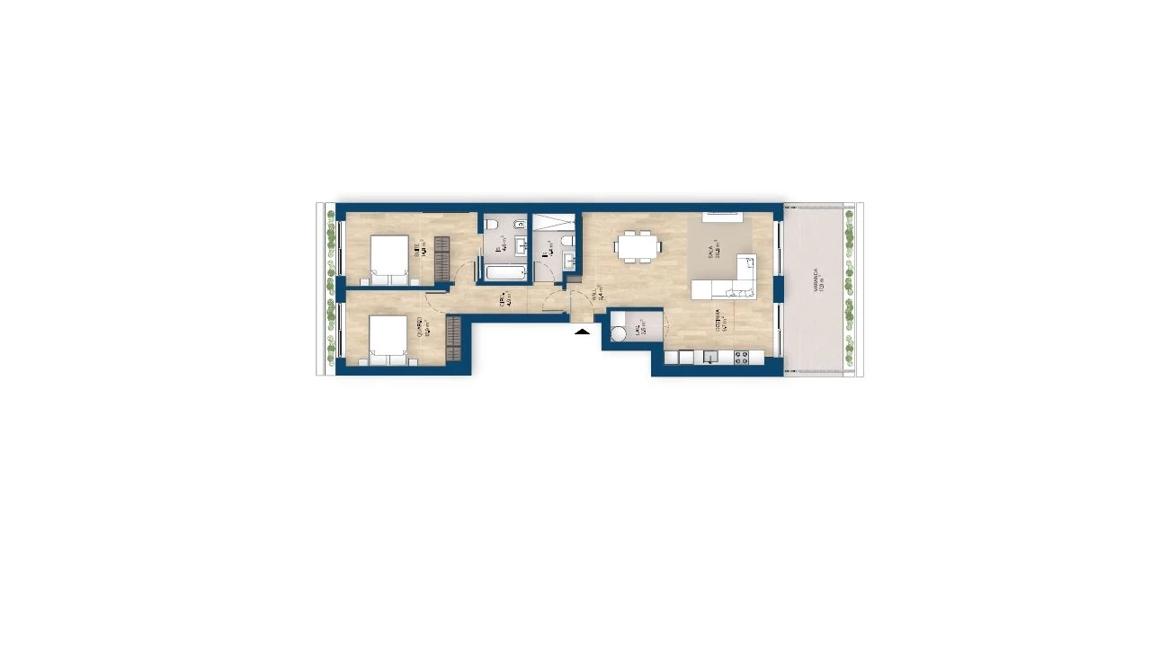 Apartamento T2 para Venda em Canidelo Foto 23