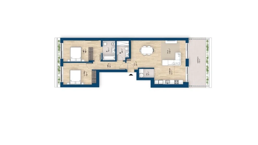 Apartamento T2 para Venda em Canidelo Foto 23