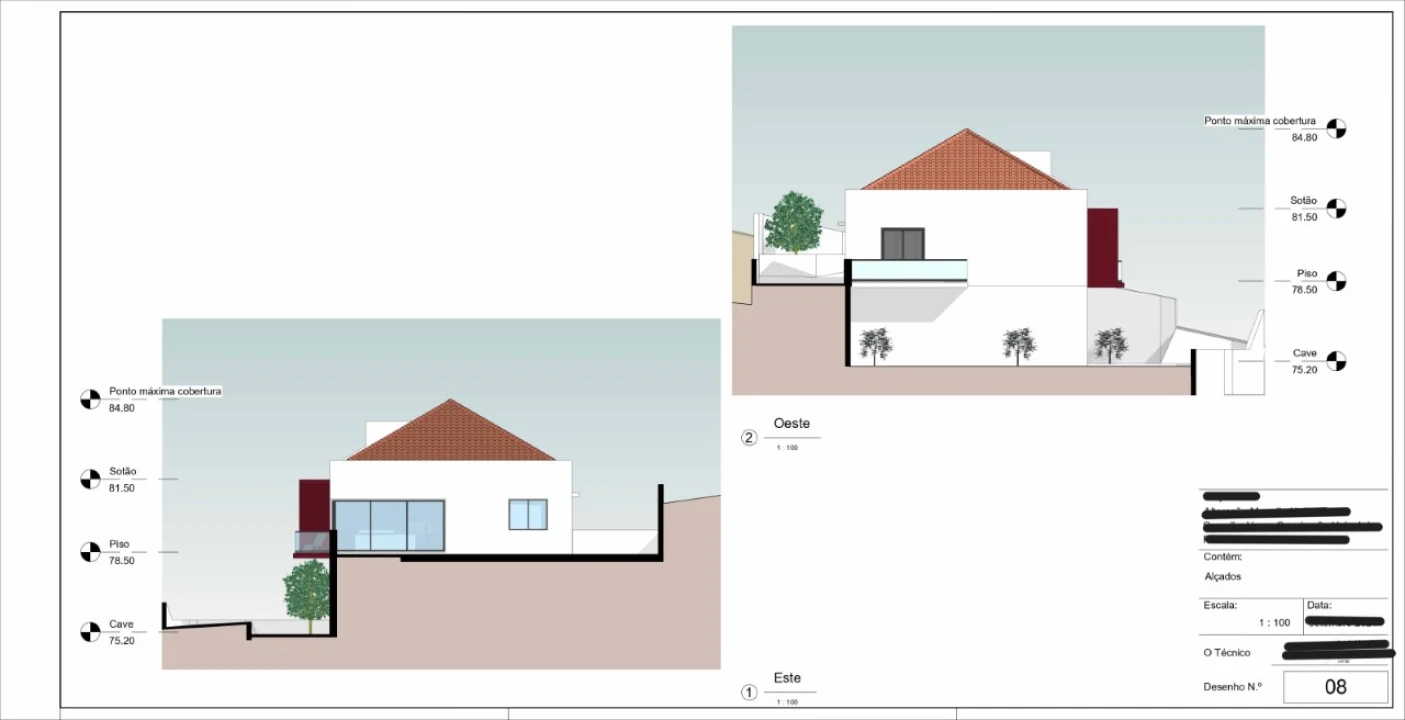 Moradia T3 para Venda em Santa Cruz Planta 5