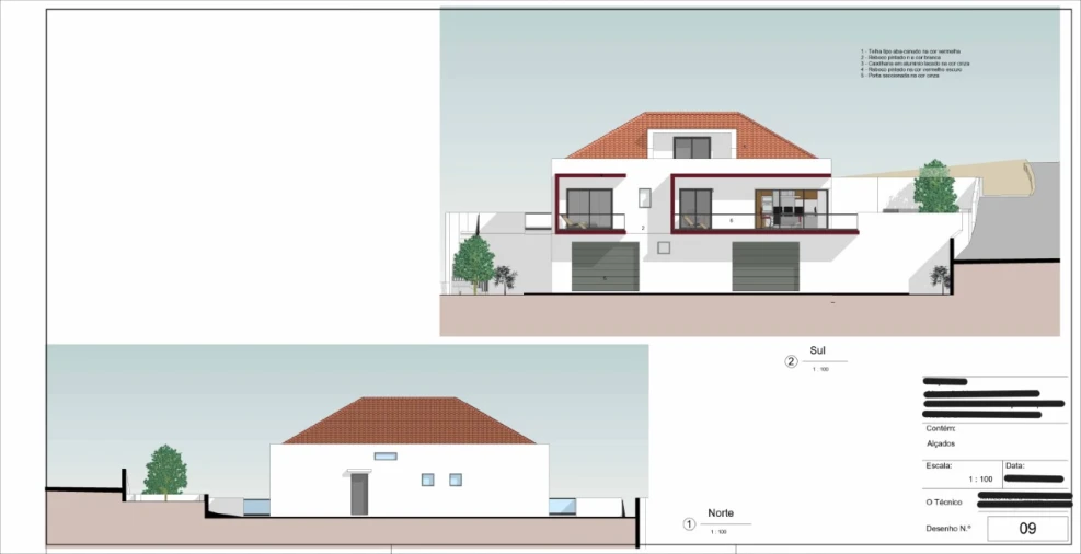 Moradia T3 para Venda em Santa Cruz Planta 6