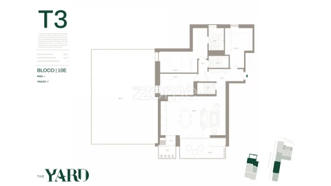Apartamento T3 para Venda em Santa Marinha e São Pedro da Afurada