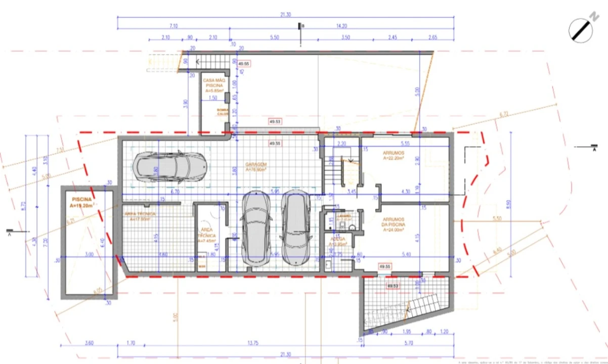 Moradia T5 para Venda em Cascais e Estoril Planta 3