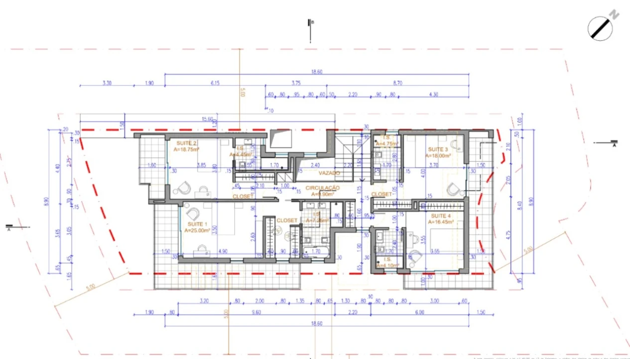 Moradia T5 para Venda em Cascais e Estoril Planta 2