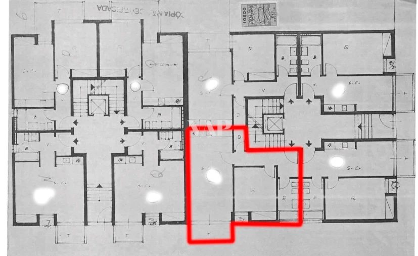 Apartamento T1 para Venda em Quarteira Planta 1