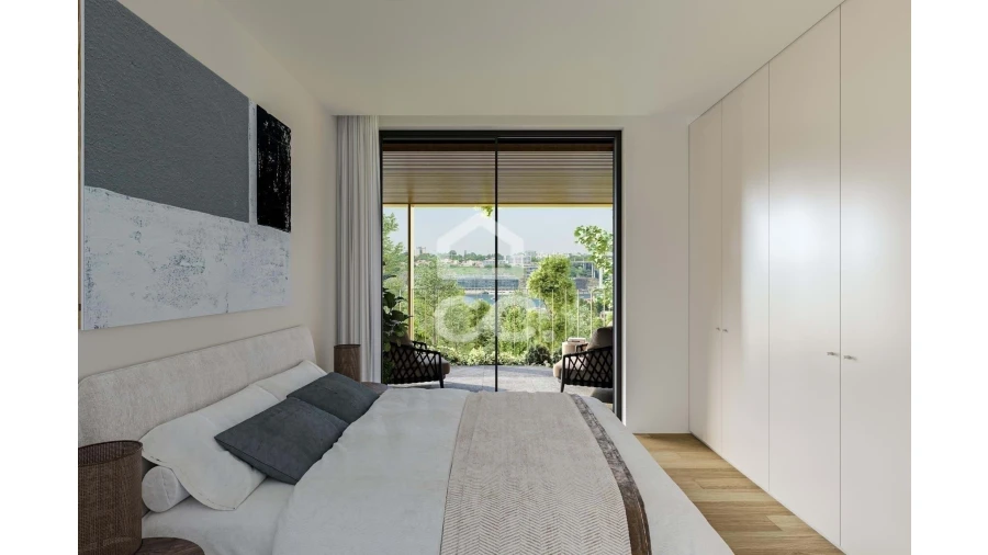 Apartamento T1 para Venda em Canidelo Foto 34