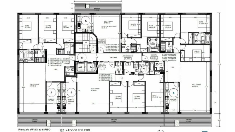 Apartamento T4 para Venda em Ramalde Foto 6