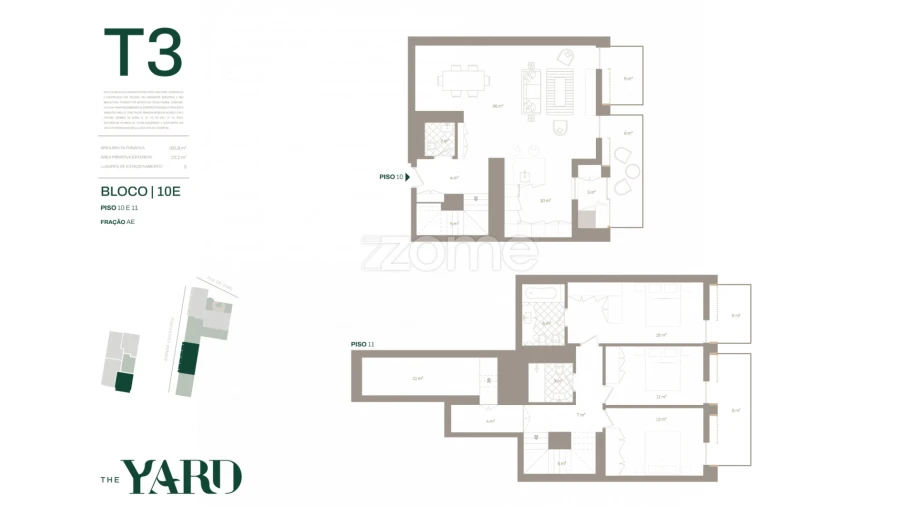 Apartamento T3 para Venda em Santa Marinha e São Pedro da Afurada Foto 2