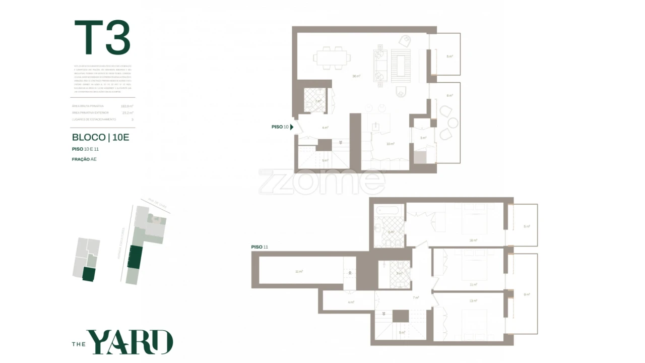 Apartamento T3 para Venda em Santa Marinha e São Pedro da Afurada Foto 2