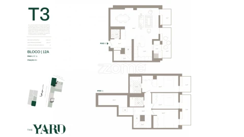 Apartamento T3 para Venda em Santa Marinha e São Pedro da Afurada