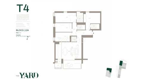 Apartamento T4 para Venda em Santa Marinha e São Pedro da Afurada