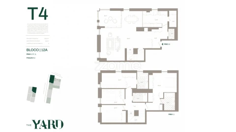 Apartamento T4 para Venda em Santa Marinha e São Pedro da Afurada
