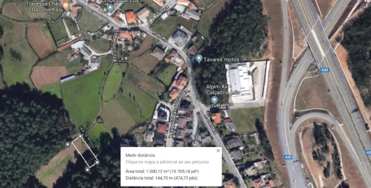 Terreno para Venda em Caldas de São Jorge e Pigeiros