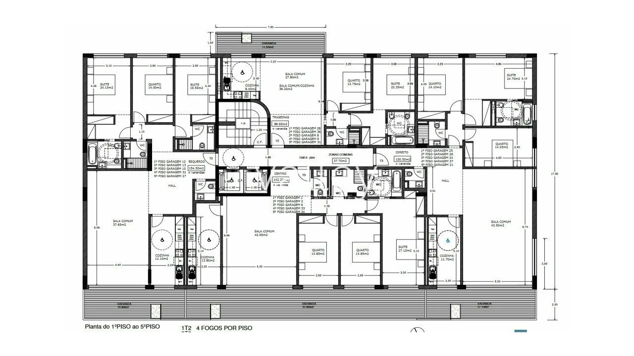 Apartamento T3 para Venda em Ramalde Foto 6