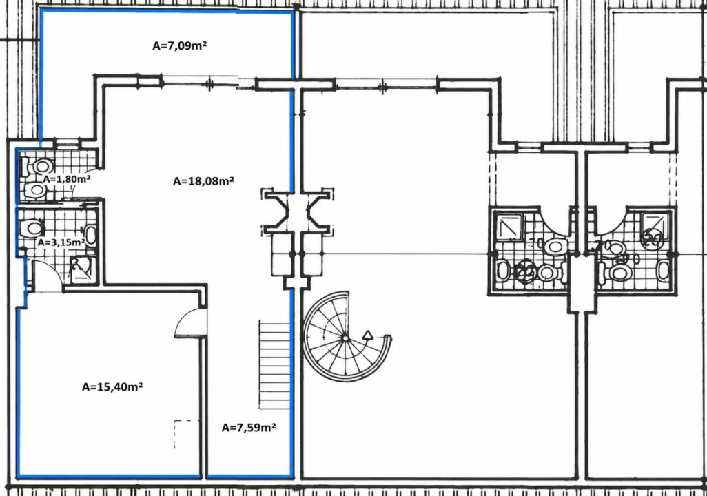 Apartamento T3 para Venda em Costa da Caparica Planta 2