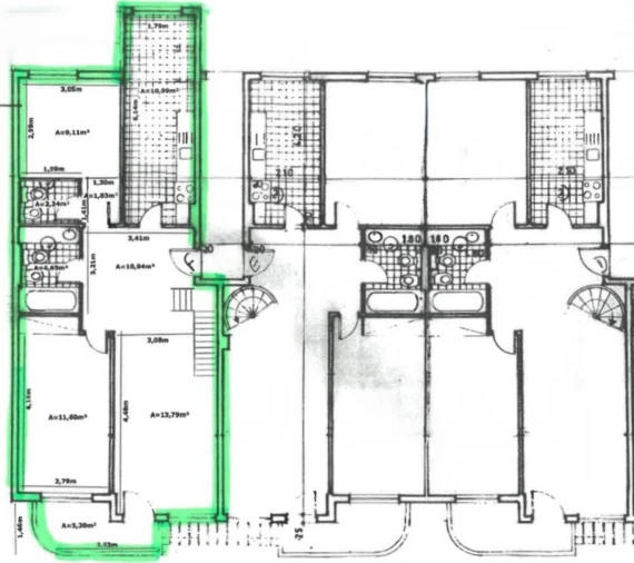 Apartamento T3 para Venda em Costa da Caparica Planta 1