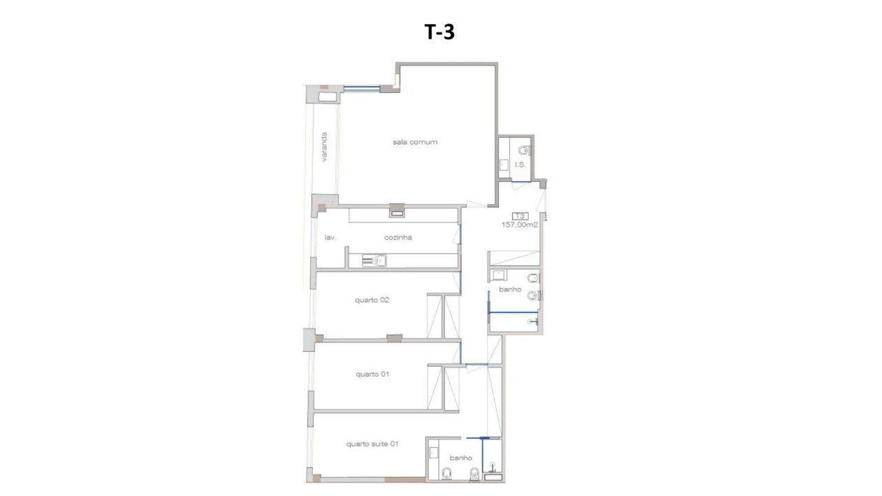 Apartamento T3 para Venda em Cedofeita, Santo Ildefonso, Sé, Miragaia, São Nicolau e Vitória Foto 17