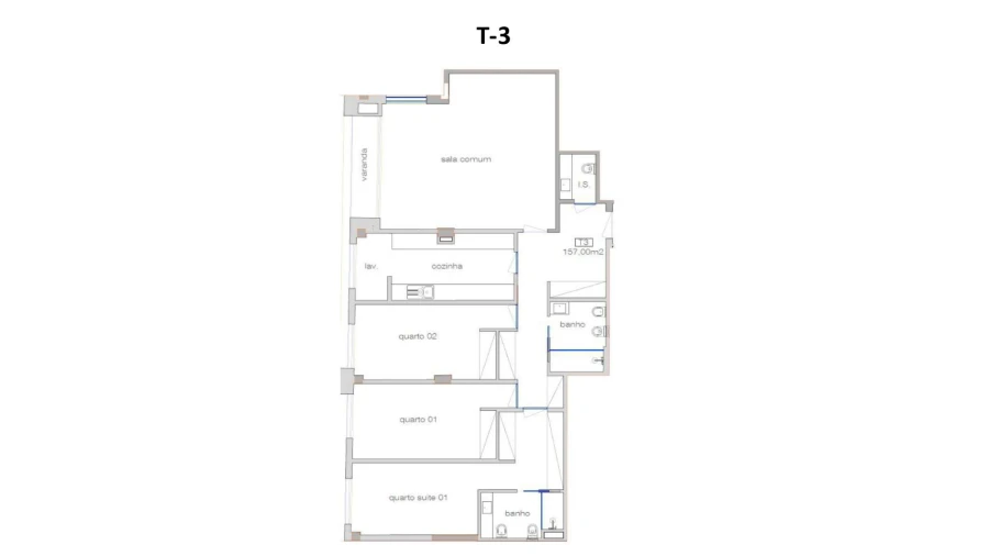 Apartamento T3 para Venda em Cedofeita, Santo Ildefonso, Sé, Miragaia, São Nicolau e Vitória Foto 17