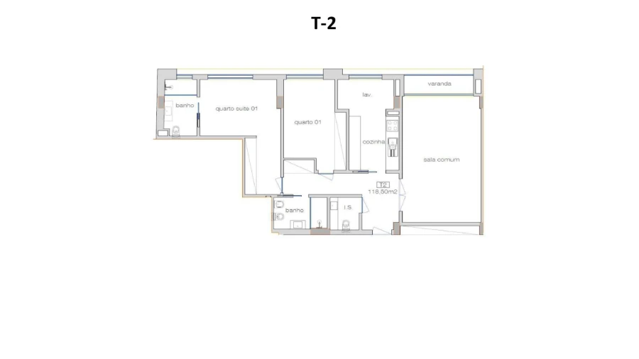 Apartamento T2 para Venda em Cedofeita, Santo Ildefonso, Sé, Miragaia, São Nicolau e Vitória Foto 18