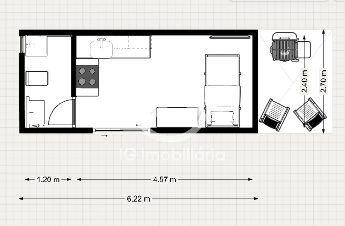 Moradia T0 para Venda em Gambia-Pontes-Alto da Guerra Foto 5