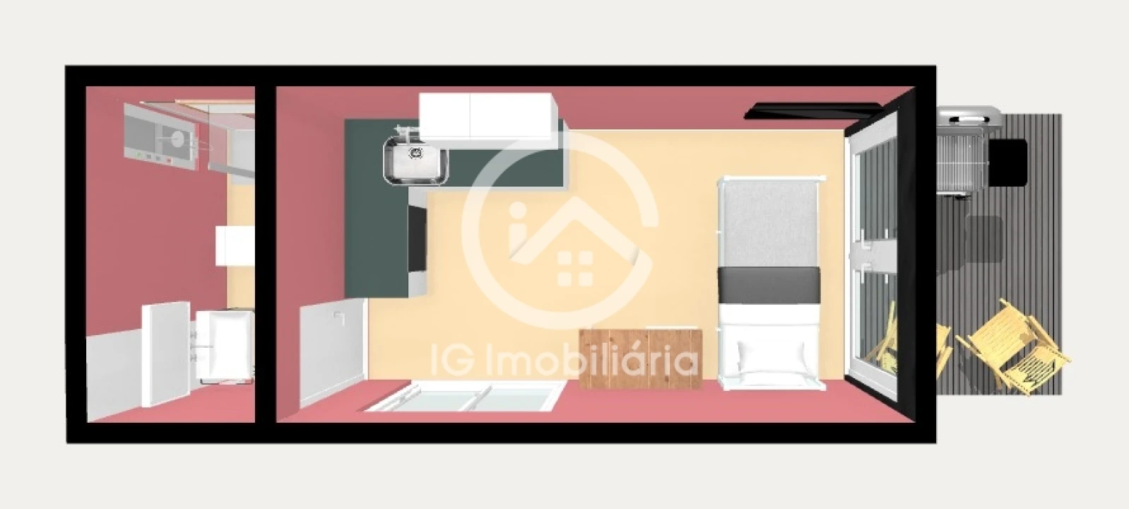 Moradia T0 para Venda em Gambia-Pontes-Alto da Guerra Foto 3