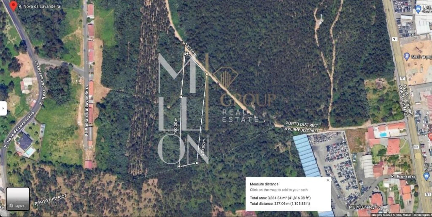 Terreno para Venda em Grijó e Sermonde Foto 5