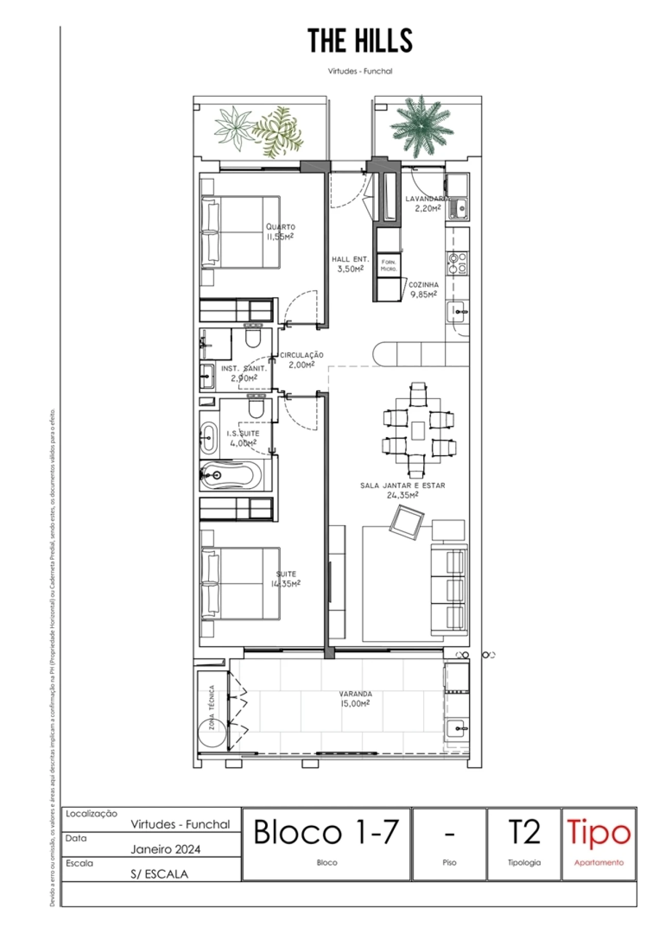 Apartamento T2 para Venda em São Martinho Foto 22