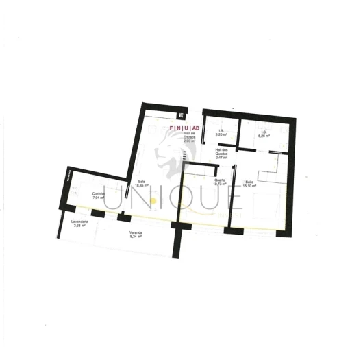 Apartamento T2 para Venda em Esgueira Planta 1
