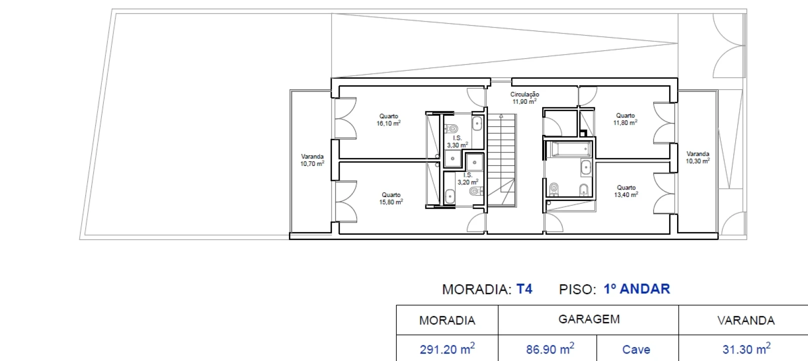 Moradia T4 para Venda em Tavarede Foto 12