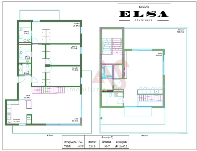 Apartamento T4 para Venda em Glória e Vera Cruz Foto 29