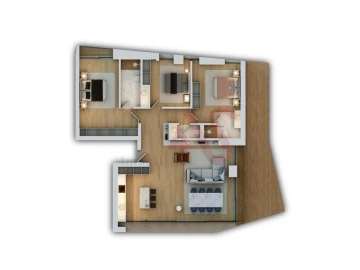 Apartamento T3 para Venda em Paranhos