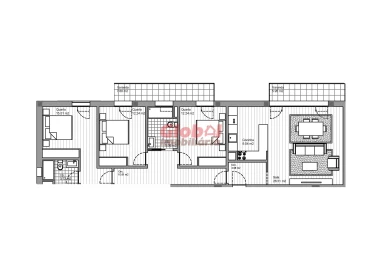 Apartamento T3 para Venda em Currelos, Papízios e Sobral
