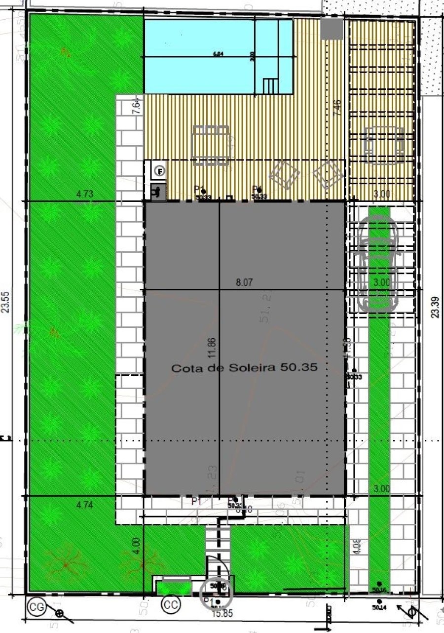 Moradia T4 para Venda em Corroios Planta 3