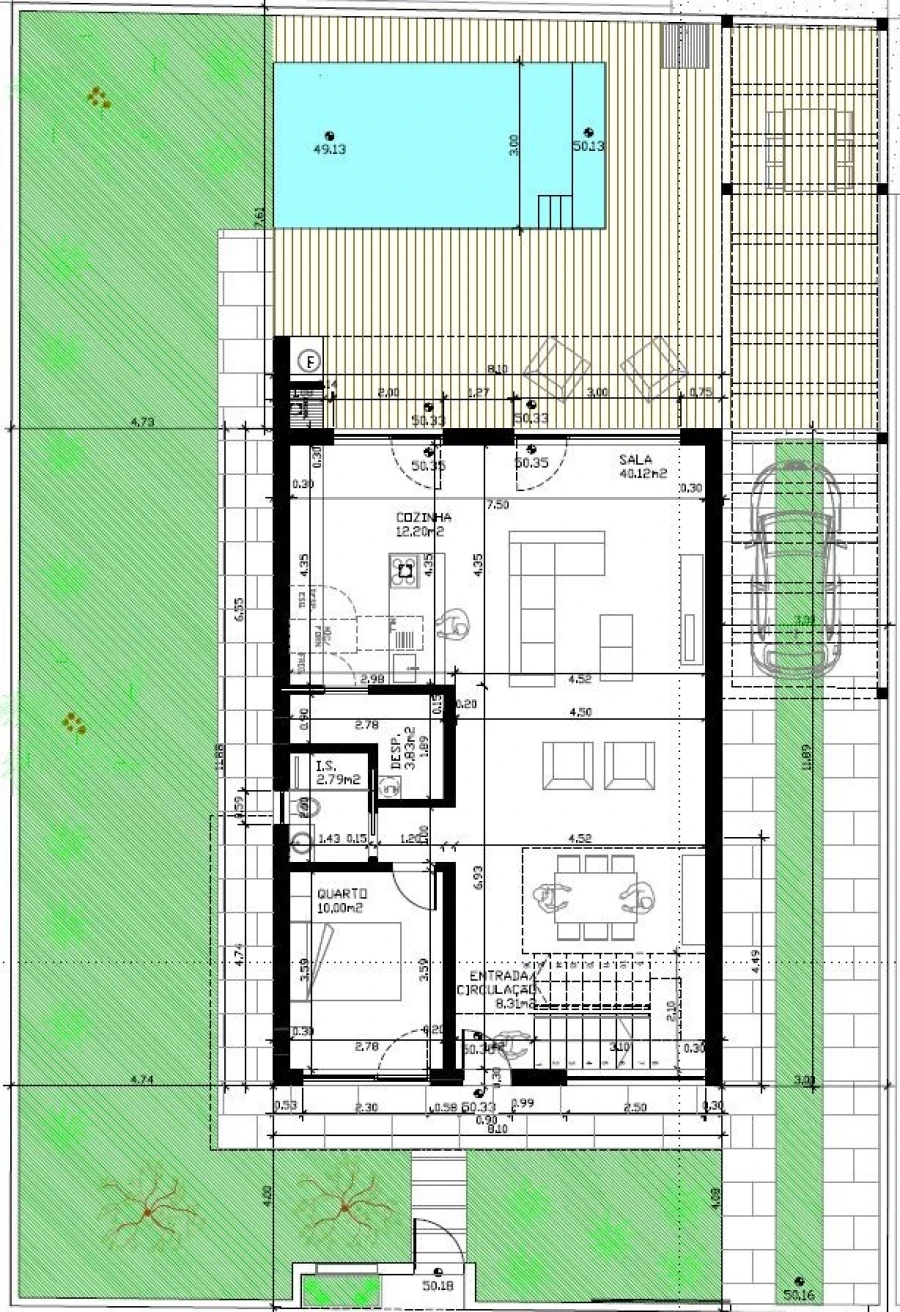 Moradia T4 para Venda em Corroios Planta 1