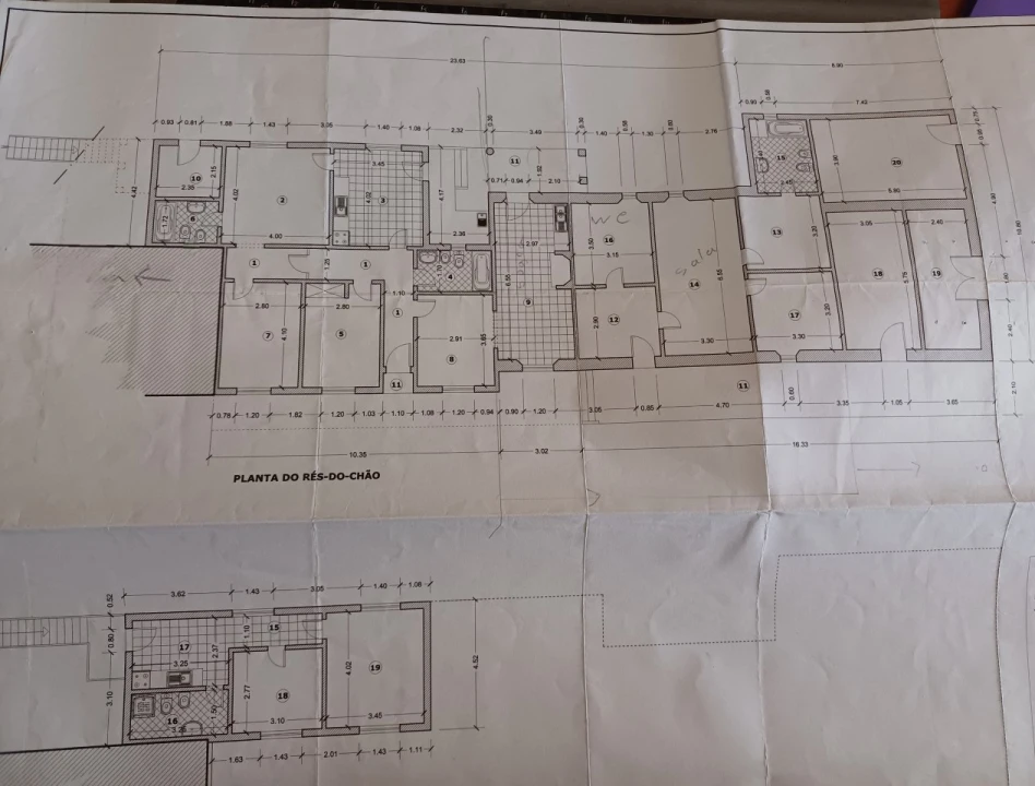 Quinta T13 para Venda em Melides Planta 2