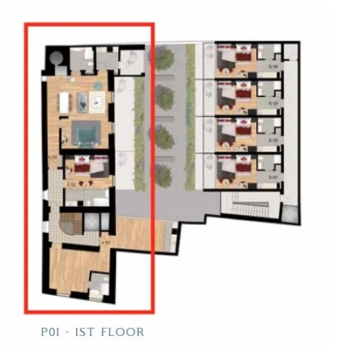 Apartamento T1 para Venda em Funchal (São Pedro) Planta 1