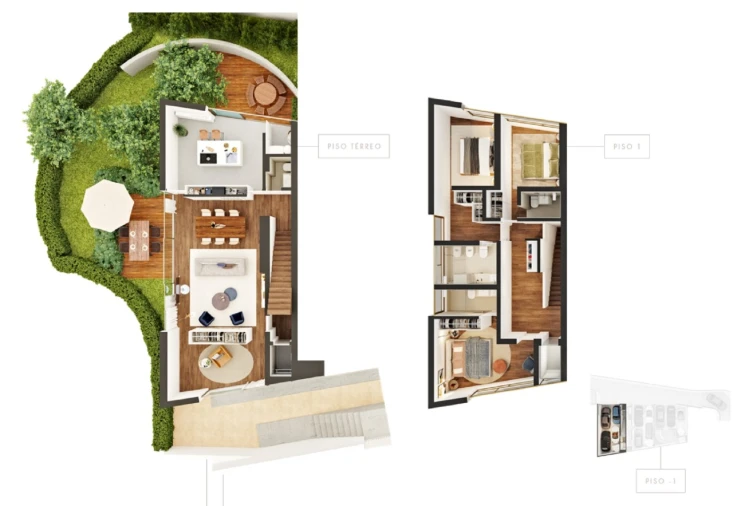 Apartamento T3 para Venda em Aldoar, Foz do Douro e Nevogilde Planta 1