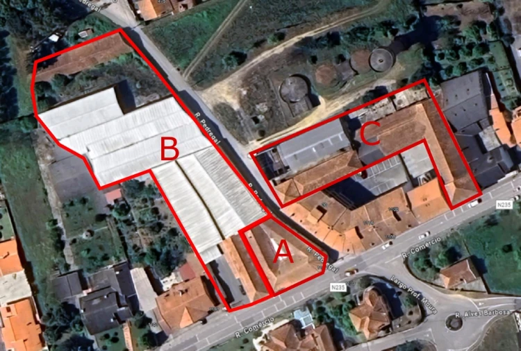 Armazém para Venda em Sangalhos Planta 1