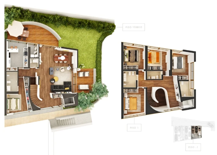 Apartamento T5 para Venda em Aldoar, Foz do Douro e Nevogilde Planta 1