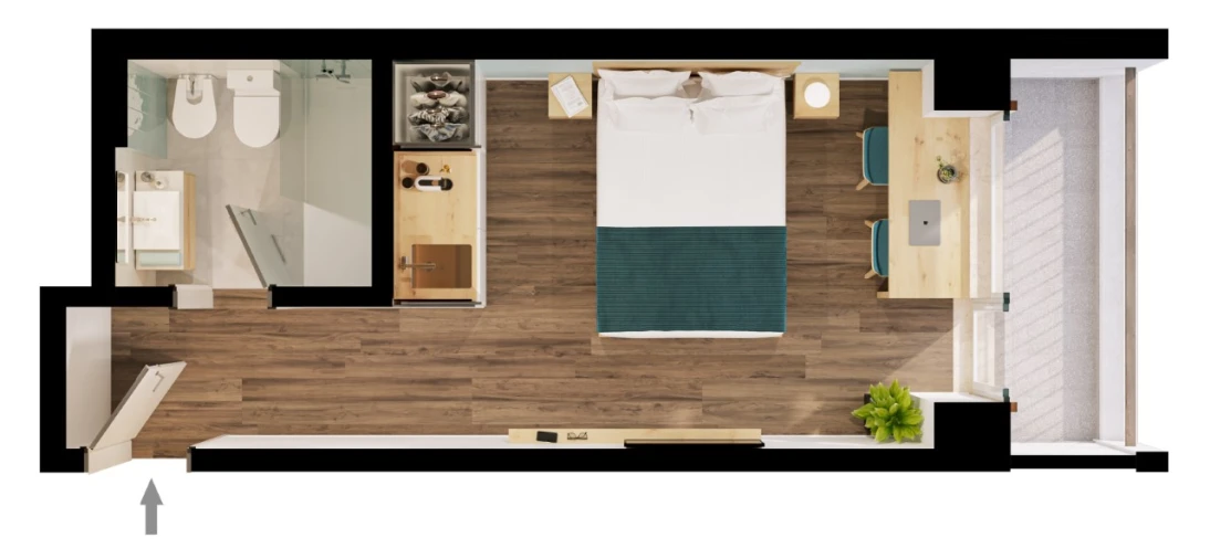 Apartamento para Venda em Carcavelos e Parede Planta 1