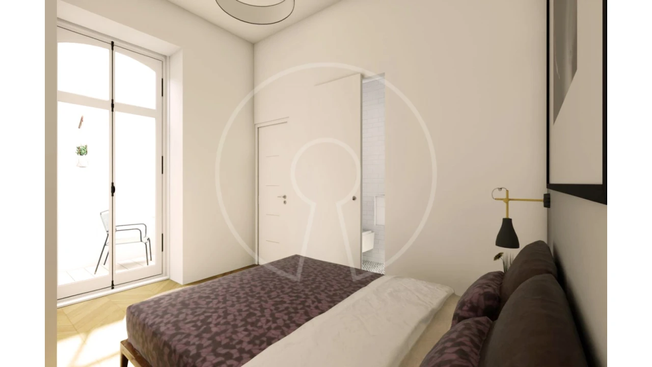 Apartamento T1 para Venda em Misericórdia Foto 3